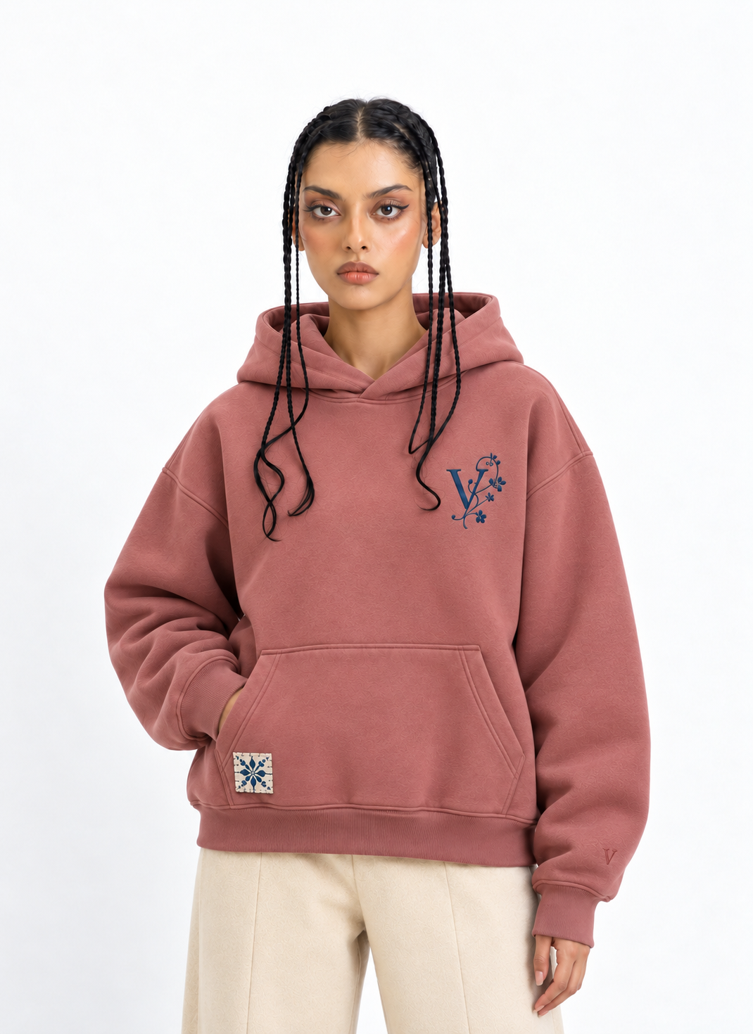 Botanical Tile Hoodie
