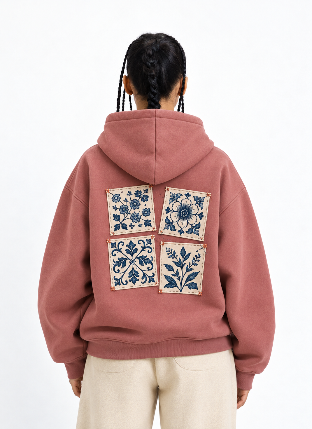 Botanical Tile Hoodie
