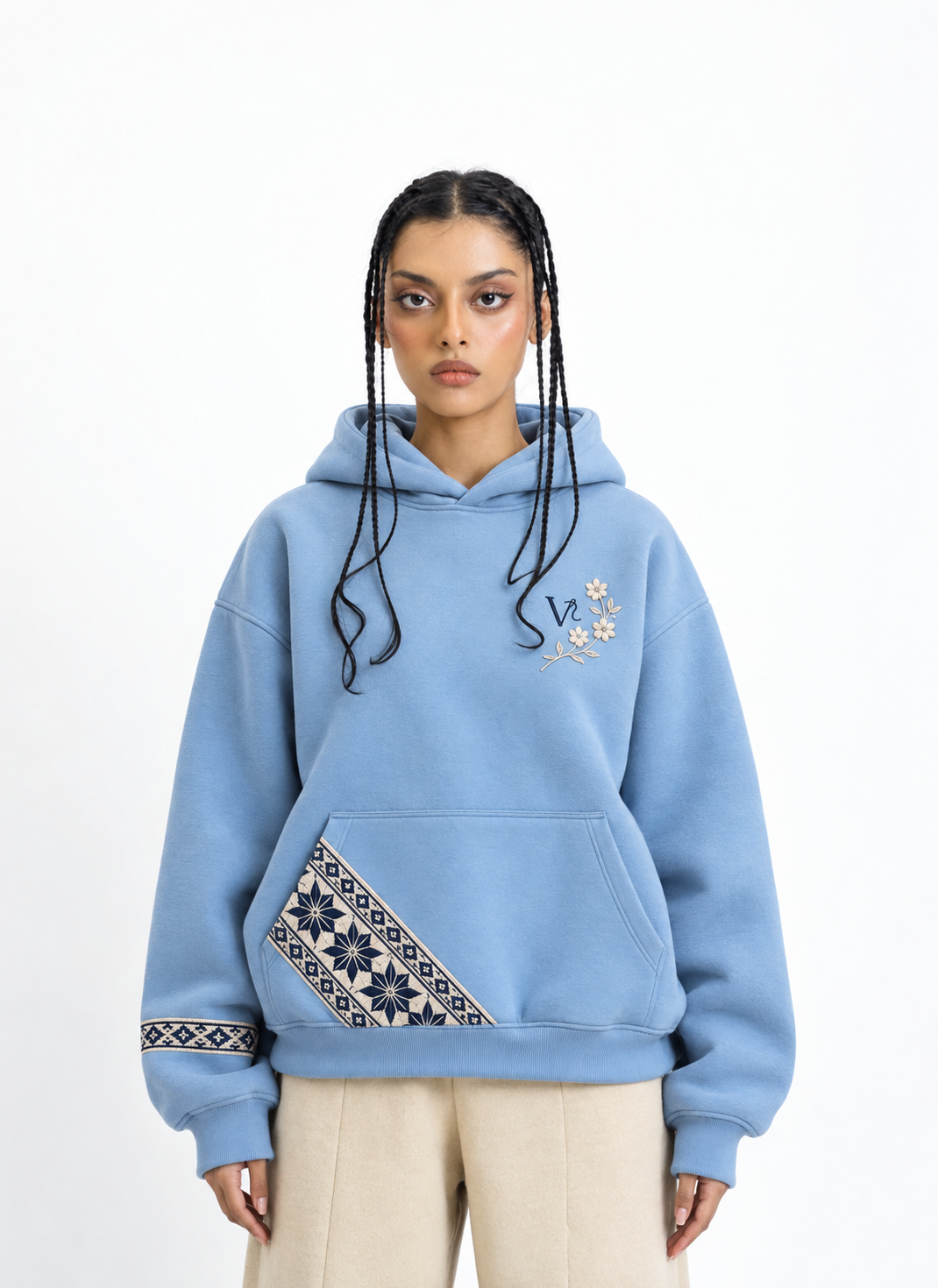 Sky Bloom Hoodie