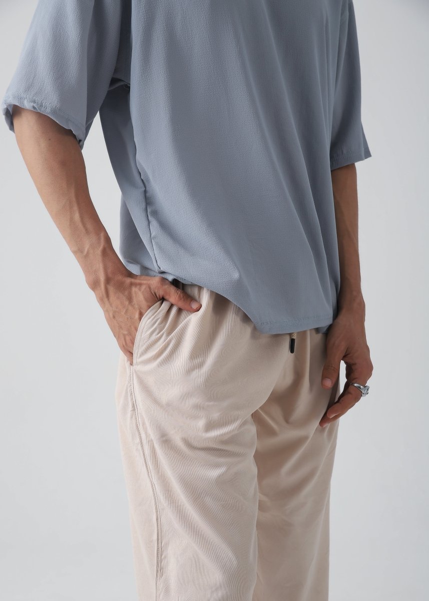 Beige Relax Fit Trouser - Vastah Official®
