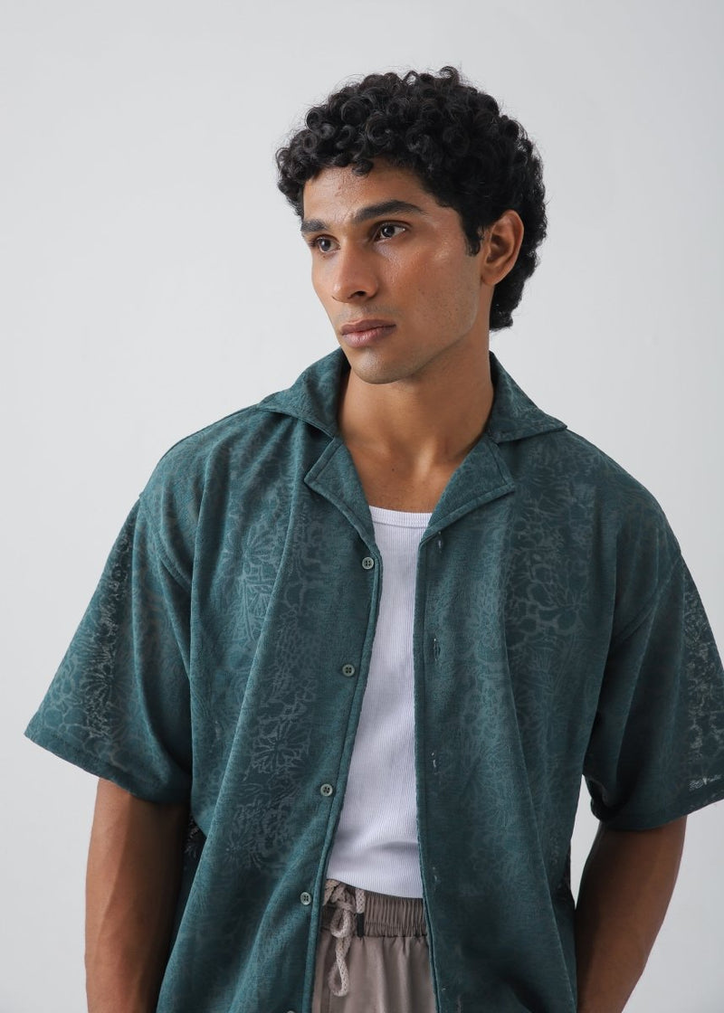 Forest Texture Green Shirt