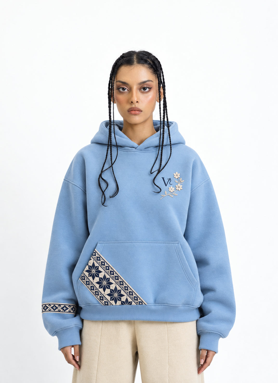 Sky Bloom hoodie